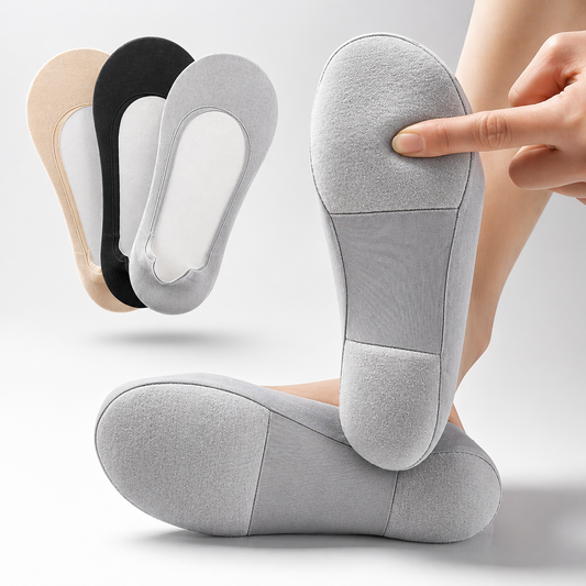 Step Ease -  Anti slip silicone socks